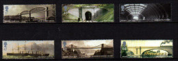 GB 2006 QE2 Brunel Kingdom Set Of 6 Stamps UMM ( A891 ) - Unused Stamps