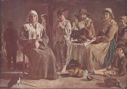 Delcampe - PARIS - 75 -  Musée Du LOUVRE - Famille De Paysans Dans Un Intérieur De Louis LENAIN -  - VAN - - Louvre