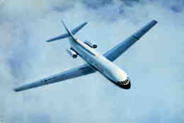 AVIATION    /   COMPAGNIE AIR FRANCE    "  CARAVELLE  "  CPM / CPSM  10 X 15 - 1946-....: Era Moderna