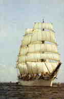 TRANSPORT    L 6   /  BATEAU  / VOILIER   "  LE  DAR  FOMORSA  "  COLLECTION JO GAUTHIER   CPM / CPSM  10 X 15 - Sailing Vessels
