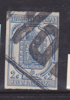 FRANCE POUR JOURNEAUX N° 2  2C BLEU OBL - Journaux