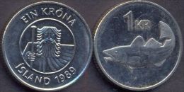 Iceland 1 Krona 1989 UNC - Iceland