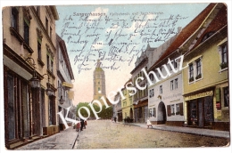 Sangerhausen 1910, Kylischestraße, Bahnpoststempel  (z1516) - Sangerhausen