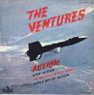 EP 45 RPM (7")  The Ventures  "  Action  " - Instrumentaal