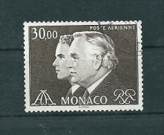 Timbre De Monaco Oblitéré - Poste Aérienne - Usados