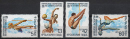 Bulgaria 1985. Watersport Set MNH (**) - Wasserski