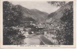 BREIL SUR ROYA - Vue Générale, Ligne Nice-Coni - Breil-sur-Roya