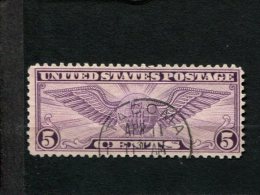 USA Gestempeld  Used Gebraucht SCOTT C16 Winged Globe - 1a. 1918-1940 Usati