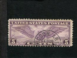 USA Gestempeld  Used Gebraucht SCOTT C16 Winged Globe - 1a. 1918-1940 Oblitérés