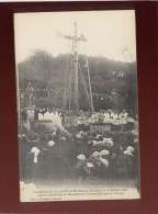 56 Le Calvaire De La Gacilly Inauguré Le 24 Oct. 1909 Mgr Gouraud édit. Dechelette , Animée Religion - La Gacilly