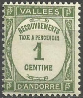 ANDORRA..1935..Michel # 16...MH. - Unused Stamps