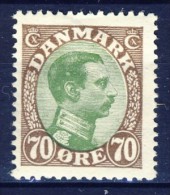 ##K715. Denmark 1920. King Christian X. Michel 107. MH(*) - Nuovi