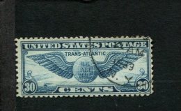 USA Gestempeld  Used Gebraucht SCOTT C24 WINGED GLOBE - 1a. 1918-1940 Gebraucht