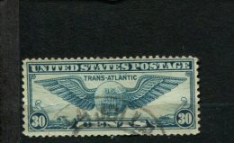 USA Gestempeld  Used Gebraucht SCOTT C24 WINGED GLOBE - 1a. 1918-1940 Usati