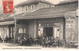 34 - MAGALAS -CAFE RESTAURANT GUIBAUD .GARE  . - Other & Unclassified