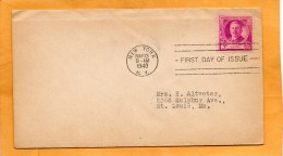 United States 1940 FDC - 1851-1940