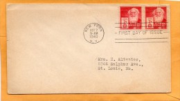 United States 1940 FDC - 1851-1940