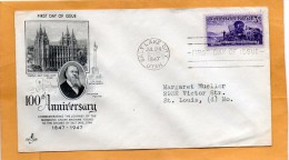 United States 1947 FDC - 1941-1950