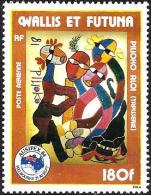 FRANCAISE WALLIS ET FUTUNA PILIOHO RIOI PAINTING SET OF 1 STAMP 180 FRANCS MINT 1984 SG453 READ DESCRIPTION !! - Unused Stamps