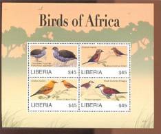 LIBERIA  2480  0713  MINT NEVER HINGED MINI SHEET OF BIRDS   #   M-556-2   ( - Zonder Classificatie