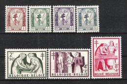 BELGIQUE (1956) - COB 998/1004 *MLH - ANTITUBERCULEUX / LES INFIRMIERES - Autres & Non Classés