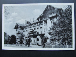 AK REICHENAU Hotel Fischer Feldpost 1941  /// D*14822 - Semmering