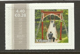 Estland Estonia Estonie 2006 Fellin Vijandi Brücke Bridge Meine Marke My Stamp MNH - Estonia