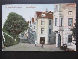 AK CUXHAVEN Prägekarte Relief Deichstrasse 1915 Feldpost /// D*14840 - Cuxhaven