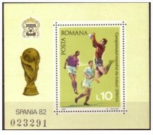 Romania - 1981 - Nuovo/new - Calcio - Mi Block 184 - Ungebraucht