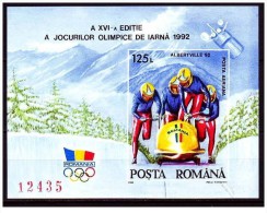 Romania - 1992 - Nuovo/new - Olimpiadi - Mi Block 270 - Unused Stamps