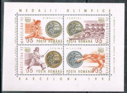 Romania - 1992 - Nuovo/new - Olimpiadi - Mi Block 279 - Neufs