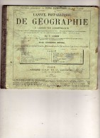 Commerce - L'année Préparatoire De Géographie à L'usage Des Commerçants Par P.Poncin - Armand Colin Et Cie  Paris - 6-12 Ans