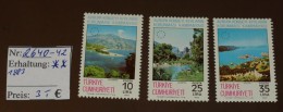 Türkiye Michel Nr: 2640 -42    ** MNH Postfrisch  #4141 - Unused Stamps