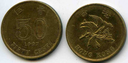 Hong Kong 50 Cents 1997 KM 68 - Hongkong