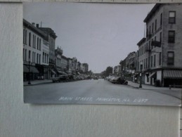 Cart. - U.S.A.- Illinois - Main Street, Princeton , ILL.  L. 647. - Aurora (Ilinois)