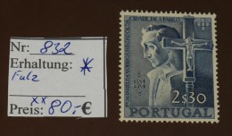 Portugal   Michel Nr:   832   * Falz    #4167 - Unused Stamps