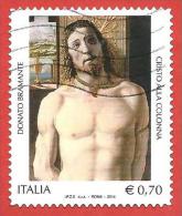 ITALIA REPUBBLICA USATO - 2014 - 500º Anniversario Della Morte Di Bramante - € 0,70 - S. 3466 - 2011-20: Gebraucht