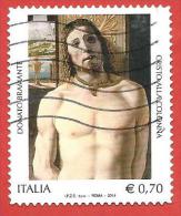 ITALIA REPUBBLICA USATO - 2014 - 500º Anniversario Della Morte Di Bramante - € 0,70 - S. 3466 - 2011-20: Gebraucht