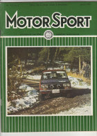 RA#45#01 RIVISTA MOTOR SPORT 1970/RAC RALLY LANCIA FULVIA HF/HILLMAN GT/PORSCHE 911/PEUGEOT 504 - Car Racing - F1