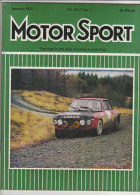 RA#45#12 RIVISTA MOTOR SPORT 1971/INTERNATIONAL RALLY GREAT BRITAIN LANCIA FULVIA/TRIUMPH 1500 - Car Racing - F1