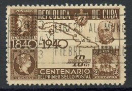 Cuba 1940 10c Cent Of 1st Stamp Issue #C32 - Posta Aerea