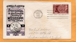 United States 1948 FDC - 1941-1950