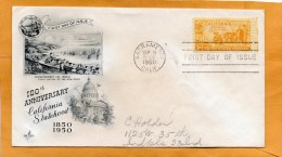 United States 1950 FDC - 1941-1950