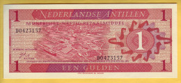 PAYS BAS - ANTILLES NEERLANDAISES - Billet De 1 Gulden. 8-09-70.  Pick: 20a. NEUF - Antille Olandesi (...-1986)
