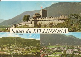 Suisse. CPM. Bellinzona. Vues De Bellinzona, Canton De Ticino - St. Anton