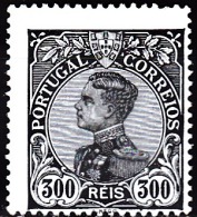 PORTUGAL - 1910,  D. Manuel Ll    300 R.  Papel Porcelana Colorido (*) MNG   MUNDIFIL   Nº 167 - Unused Stamps