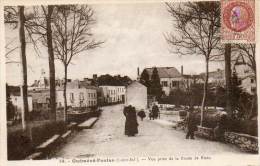 CPA - GUEMENE-PENFAO (44) - Vue Prise De La Route De Blain - Guémené-Penfao