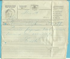 Telegram Met Stempel GRAMMONT Op 31/07/1894 + Naamstempel GRAMMONT !! - Other & Unclassified