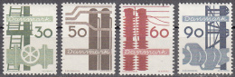 Denmark   Scott No  449-52    Mnh    Year  1968 - Nuovi