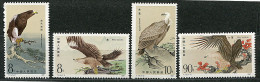 Chine ** N° 2814 à 2817 - Oiseaux De Proie - Unused Stamps